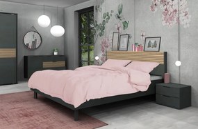 Set nočných stolíkov (2 ks) Rotterdam, grafit