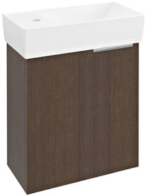 Sapho Sapho, LATUS IX umývadlová skrinka 44x50x22cm, borovica rustik (LT093), LT090-1616