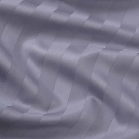 Goldea damaškový behúň na stôl - tmavo sivé prúžky so saténovým leskom 35x180 cm