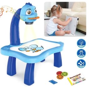 Projektor pre výučbu kreslenia modrý MalPlay