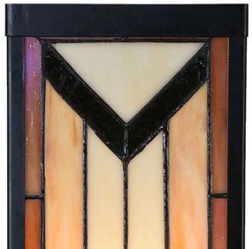 Nástenná Tiffany lampa PRISM ACRUX 40*16