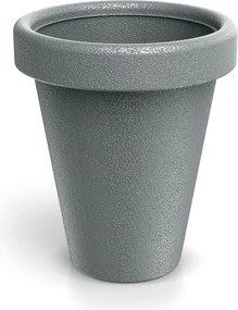 Plastový kvetináč ORIGINAL 39 cm šedý matný