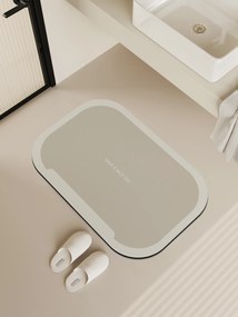 Bezdoteku Kremelinová predložka do kúpeľne HAND béžová 60x40