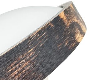 Brilagi - Stropné svietidlo CARVALHO SLIM SMOKEY 1xE27/60W/230V, dubové, priemer 27,5 cm