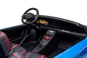 LEAN CARS Elektrické autíčko Lamborghini XXL A8803 modré 24V