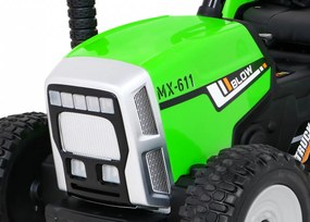 Ramiz Traktor s prívesom BLOW zelený