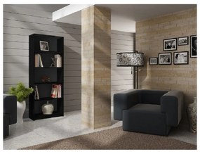 Regál 60 cm čierny