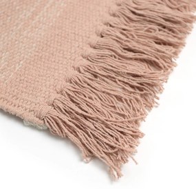 Oranžovo-ružový umývateľný koberec 100x150 cm Kirthy - Nattiot