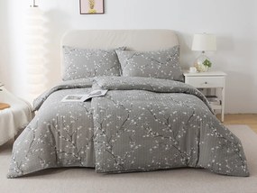 XPOSE® Krepové obliečky ALMIRA - sivé