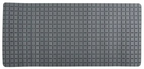 Spirella Protišmyková podložka do vane QUADROPremium, sivá, 36 x 76 cm