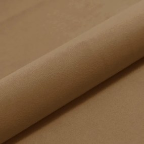 Plyšová taburetka Cilindro béžová