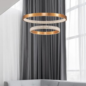 LED luster Preston 2 60 zlaté