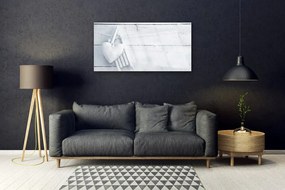 Obraz na skle Abstrakcia umenie 100x50 cm