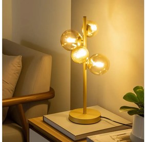 Brilagi - LED Stolná lampa MILLA 4xG9/3W/230V zlatá