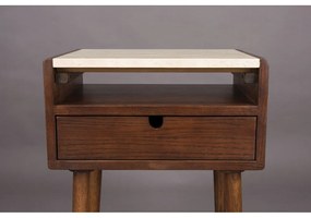 Hnedý nočný stolík Arda – Dutchbone