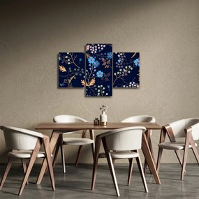 Obraz - Jesenné kvety (90x60 cm)