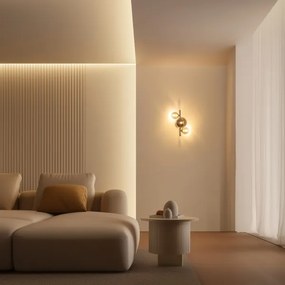 Brilagi - LED Nástenné svietidlo MILLA 3xG9/3W/230V lesklý chróm/dymová