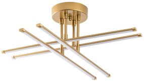 Stropní LED svítidlo EXHAUST zlaté