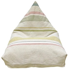 Krémový detský sedací vak Cleo Multi Stripe – Lorena Canals