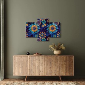 Obraz - 3D kvety (90x60 cm)