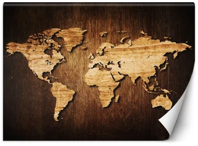 Gario Fototapeta Mapa sveta Materiál: Vliesová, Rozmery: 300 x 210 cm