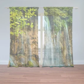 Sablio Záclony Vodopád 2: 2ks 150x250cm