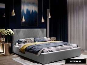 PROXIMA.store - Moderná čalúnená posteľ CHIARA ROZMER: 180 x 200 cm, TYP ROŠTU: KOVOVÝ ROŠT