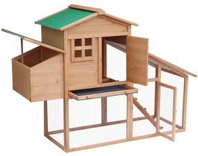 Kurník Avenberg COOPER 172 x 66 x 120 cm (hnedý)