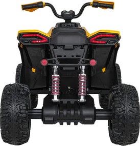 Ramiz Rýchle koleso Quad Vehicle Žltá