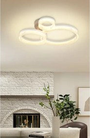 Globo 48046D4 - LED stropné svietidlo ZARA LED/24W/230V 3000K 40,5x51 cm