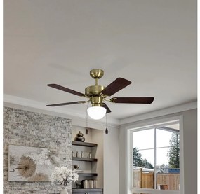 Eglo 35075 - Stropný ventilátor CADIZ 1xE27/40W/230V EG35075