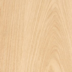 Okrúhly konferenčný stolík Vesby 100 cm dub prírodný/jaseň