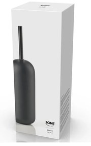 Čierna betónová WC kefa Sensu – Zone