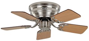 Ventilátor Classic Flat III chróm brúsený 75 cm