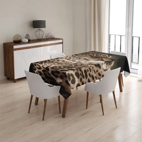 Sablio Obrus Leopard - 130x130 cm