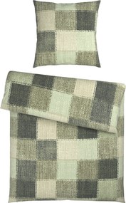 XXXLutz POSTEĽNÁ BIELIZEŇ, flanel, zelená, 135/200 cm Novel - Online Only bytové doplnky - 008699000602