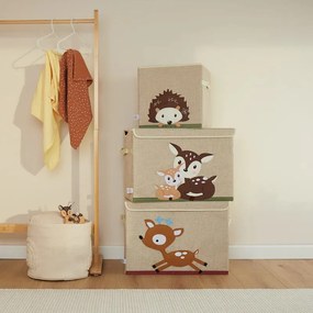 Bieco - Úložný box s vekom - jelenčeky