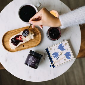 Bella Rose Drevená servírovacia tácka Stromček – menšia