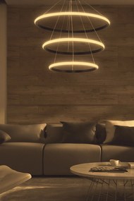 Stropní LED svítidlo URSAE černé/neutrální bílá