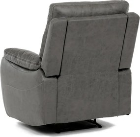 Polohovacie kreslo sivé TV-4092 GREY3