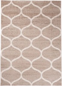 TA Koberec E665C BÉŽOVÁ SARI BQZ Rozmer: 220x320 cm