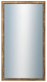 DANTIK - Zrkadlo v rámu, rozmer s rámom 50x90 cm z lišty TRITON zlatá (2142)