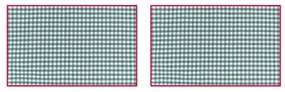 Látkové prestieranie v súprave 2 ks 35x50 cm Vichy – Really Nice Things