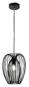 Fabas Luce 3677-45-101 - Luster na lanku CAMP 1xE27/40W/230V čierna