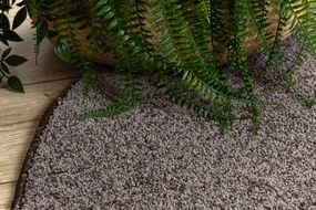 Koberec INDUS 40 hnedý kruh