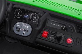 Ramiz Elektrická bugina UTV SPEED pre deti zelená