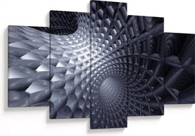 Obraz - Abstrakcia 3D (150x105 cm)
