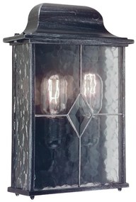 Elstead WX7 - Vonkajšie nástenné svietidlo WEXFORD 2xE27/60W/230V IP23