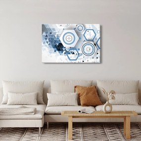 Obraz - Geometrická abstrakcia (90x60 cm)