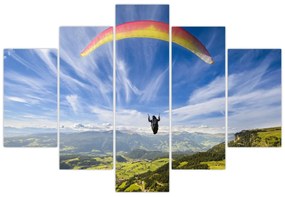 Obraz - Paragliding (150x105 cm)